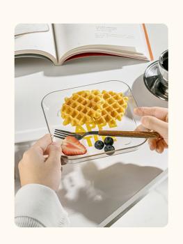 Großhandel B2B Klare Kinder Snack Schale, acht Stück + Boden